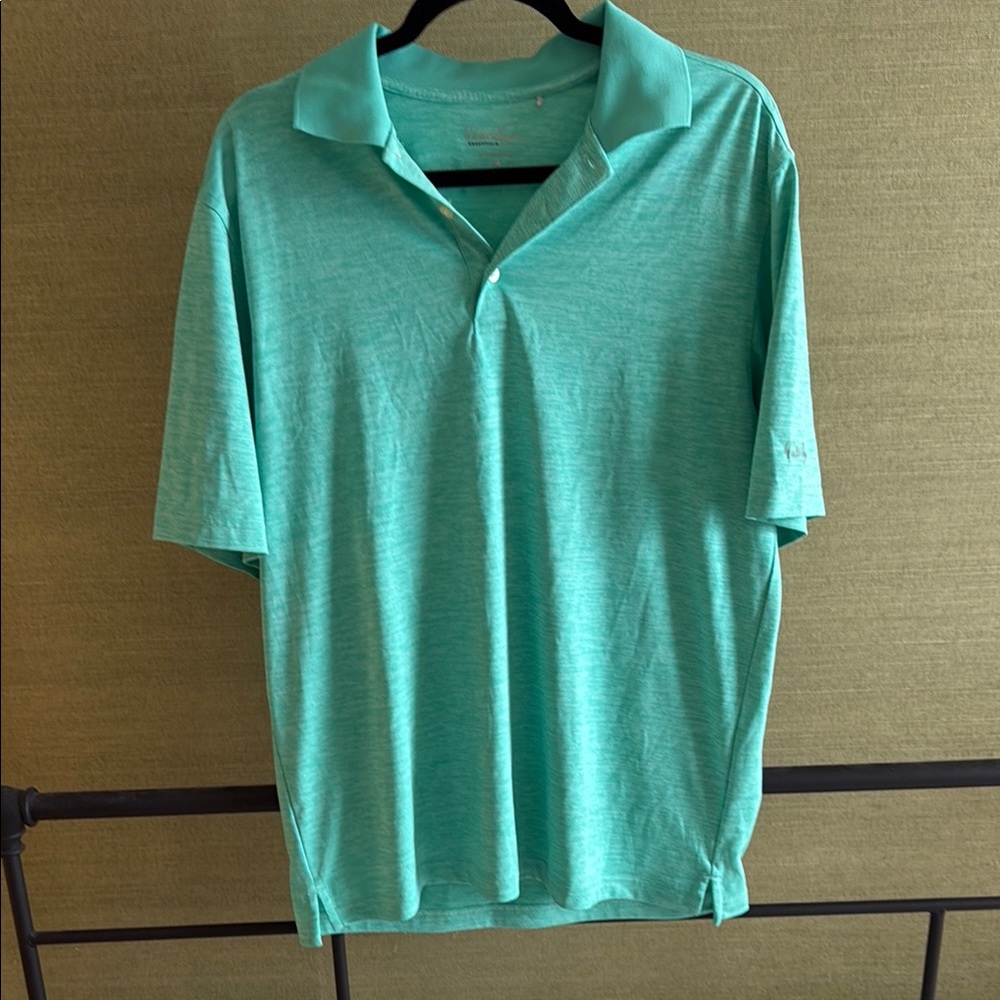 Walter Hagen Green Polo Shirt Soft Cotton Blend